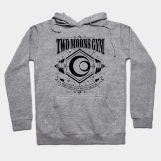 Two Moons Gym - Black Hoodie